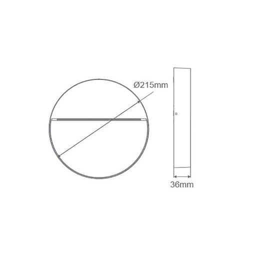 Buy Outdoor Step Lights Australia Zeke Round Outdoor Step Light Black Aluminium 5000K - 19515