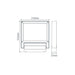 Buy Floodlights Australia Flash Floodlight Dark Grey Aluminium 3000K - 19564
