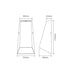 Buy Up / Down Wall Lights Australia Iwave Up & Down Wall 2 Lights Dark Grey Aluminium 5000K - 19575