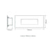 Buy Outdoor Step Lights Australia Zone Outdoor Step Light 5W White Polycarbonate / Glass 5000K - 19724