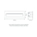 Buy Outdoor Step Lights Australia Zac Rectangular Outdoor Step Light Dark Grey Aluminium 5000K - 19763