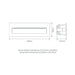 Buy Outdoor Step Lights Australia Zac Rectangular Outdoor Step Light 12V Dark Grey Aluminium 5000K - 19789