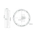 Buy Bunker Lights Australia Versa Round Eyelid Bunker Light Black Polycarbonate 3CCT - 19804