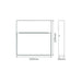 Buy Outdoor Step Lights Australia Zeke Square Outdoor Step Light 12V 4W Silver Aluminium 3000K - 19848