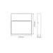 Buy Outdoor Step Lights Australia Zeke Square Outdoor Step Light 12V 9W White Aluminium 5000K - 19877
