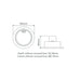 Buy Outdoor Step Lights Australia You Round LED Step Light White Aluminium 3000K - 19985
