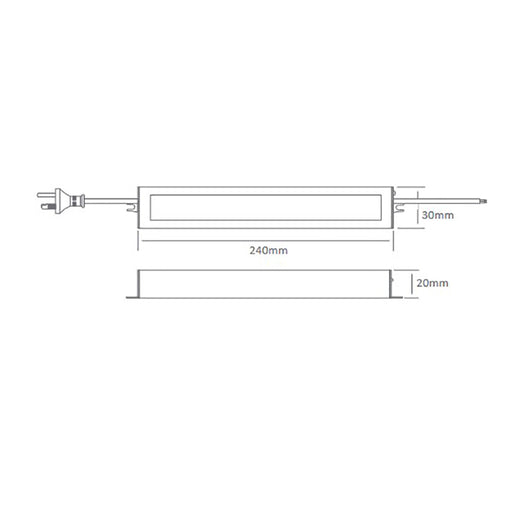 Buy LED Drivers Australia Slim LED Driver 12V 80W - 20180