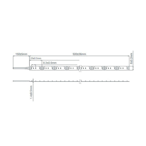 Buy LED Strip Lights Australia Plex LED Strip Light 12V 14.4W 4000K - 20320