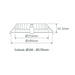 Buy Recessed Downlights Australia Deco Round Recessed Downlight 20W White Aluminium 3CCT - 20432