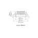 Buy Recessed Downlights Australia Deco Square Recessed Downlight 13W Black Aluminium 5000K - 20528