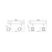 Buy Spotlights Australia Jet Square LED Spot 4 Lights 40W White Aluminium 5000K - 20663