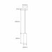 Buy Mini Pendants Australia Star Mini Pendant H180mm Black Aluminium 4000K - 21066
