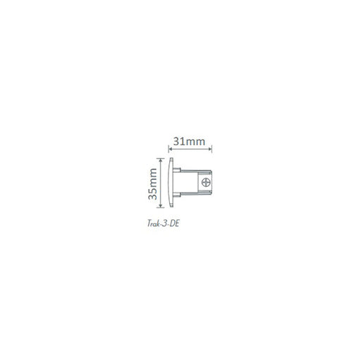 Buy Three Circuit Tracks & Accessories Australia Trak 3 Circuit Dead End Black - 22160