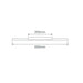 Buy Picture Lights Australia Shadowline Picture Light W600mm Black Aluminium 4000K - 23512