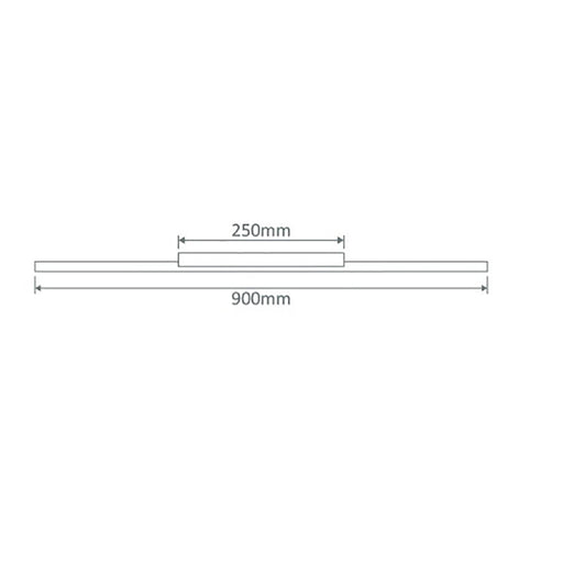 Buy Picture Lights Australia Shadowline Picture Light W900mm Aluminium 4000K - 23552