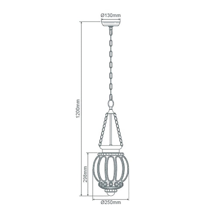 Buy Ceiling Lanterns Australia Chelsea Ceiling Lantern Clear Glass - 31340