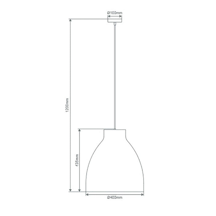 Buy Pendant Lights Australia Zoey Pendant Light W400mm Brushed Copper Metal - 31380