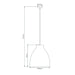Buy Pendant Lights Australia Zoey Pendant Light W400mm Brushed Copper Metal - 31380