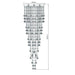 Buy Ceiling Crystals Australia Raindrop Ceiling Crystal 9 Lights W660mm Chrome 5000K - 35009