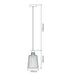 Buy Pendant Lights Australia Ashley Pendant Light W160mm Black Metal - 22508