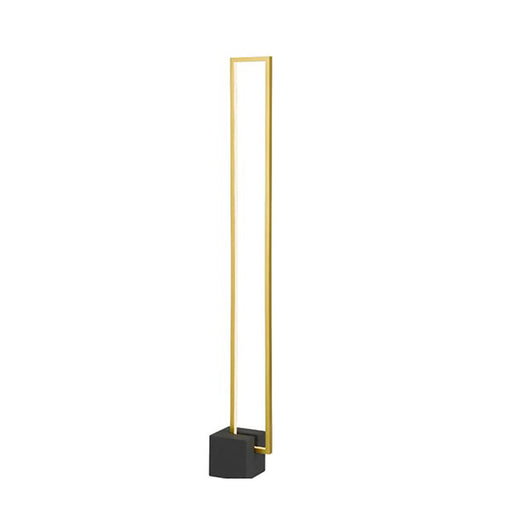 Buy Floor Lamps Australia Modric Floor Lamp Black Silicon Gold Iron - MODRIC FL-BKGD