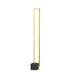 Buy Floor Lamps Australia Modric Floor Lamp Black Silicon Gold Iron - MODRIC FL-BKGD