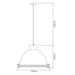 Buy Pendant Lights Australia Riley Pendant Light Aluminium Metal - 22504