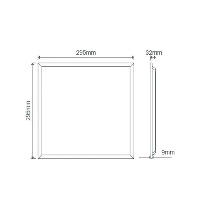 Buy LED Panel Lights Australia Square LED Panel Light 10W 3CCT / DALI - 21645