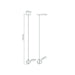 Buy LED Pendants Australia Spin LED Pendant Black 3CCT - 22726
