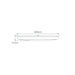 Buy LED Oyster Lights Australia Solar Square LED Oyster Light W400mm White Polycarbonate 3CCT - 20945