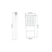 Buy Bollard Lights Australia BL-300 Bollard Light H1164mm White Aluminium - 10744