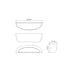 Buy Wall Sconce Australia Sinta Wall Light 8W White Aluminium 3CCT - 22675