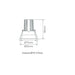 Buy Recessed LED Downlights Australia Cell Recessed LED Downlight W85mm 13W White 5CCT - 21680