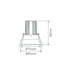 Buy Recessed LED Downlights Australia Cell Recessed LED Downlight W85mm 9W White 5CCT - 21670