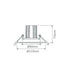 Buy Recessed LED Downlights Australia Cell T90 Recessed LED Downlight W110mm 9W Black 5CCT - 21679