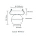 Buy Recessed LED Downlights Australia Moon Recessed LED Downlight Spot White 3CCT - 22809