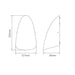 Buy Exterior Wall Lights Australia Finn Exterior Wall Light 8W White Aluminium 3CCT - 22657
