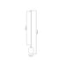 Buy Pendant Lights Australia Flaunt Pendant Light Black Metal Smoke Glass - 22737