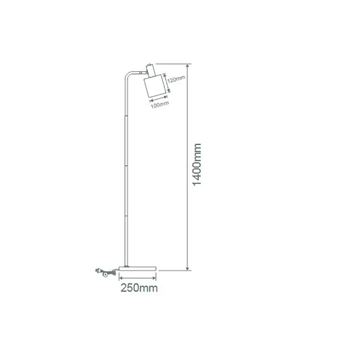 Buy Floor Lamps Australia Marisol Floor Lamp Antique Brass Metal White Marble - 22523