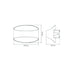 Buy Wall Sconce Australia Glow Up & Down Wall Light Black Aluminium 3CCT - 22660