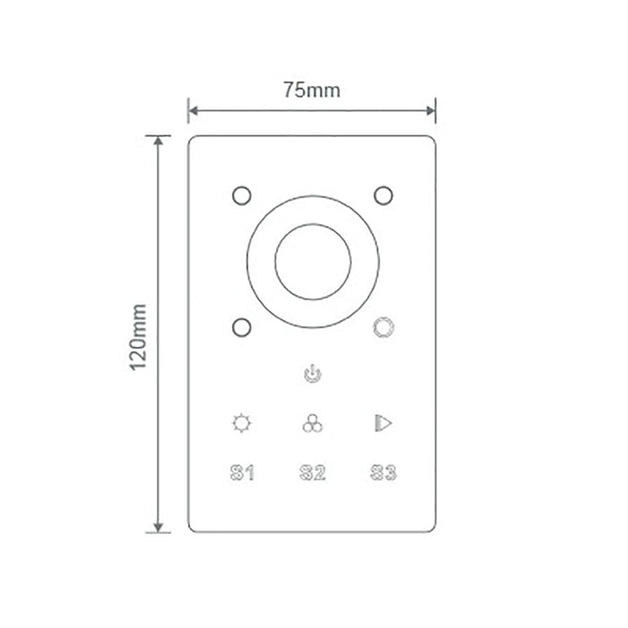Buy Strip Light Controllers Australia Cham Strip Light Controller White RGBW - 20144