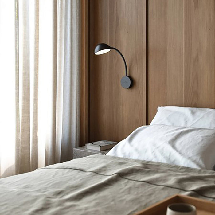 Buy Wall Sconce Australia Nomi Wall Sconce Black Metal - 2220171003