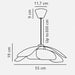 Buy Pendant Lights Australia Maple Pendant Light Brown Metal - 2220293009