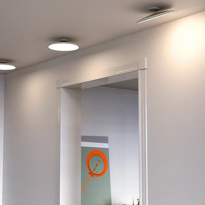 Buy Flush Mount Lights Australia Kaito Adjustable Flush Mount Light W385mm White Metal 3000K - 2220526001
