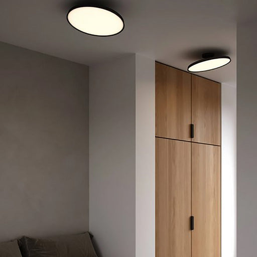Buy Flush Mount Lights Australia Kaito Adjustable Flush Mount Light W385mm Black Metal 3000K - 2220526003