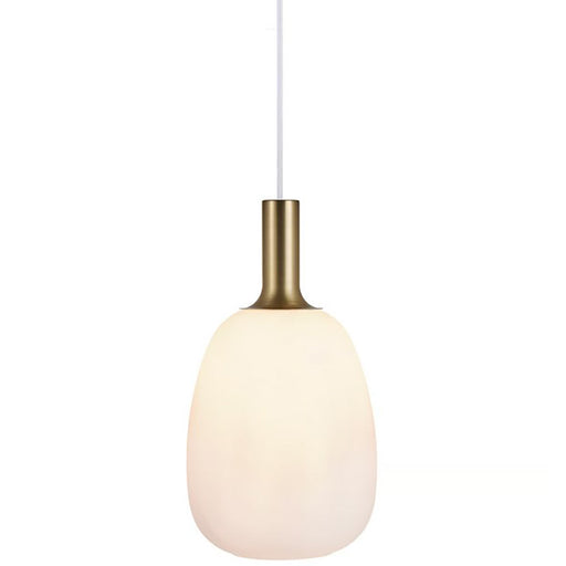 Buy Pendant Lights Australia Alton Pendant Light W230mm Opal White Glass - 47303001