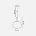 Buy Pendant Lights Australia Alton Pendant Light W250mm Black / Smoked Glass - 47313047