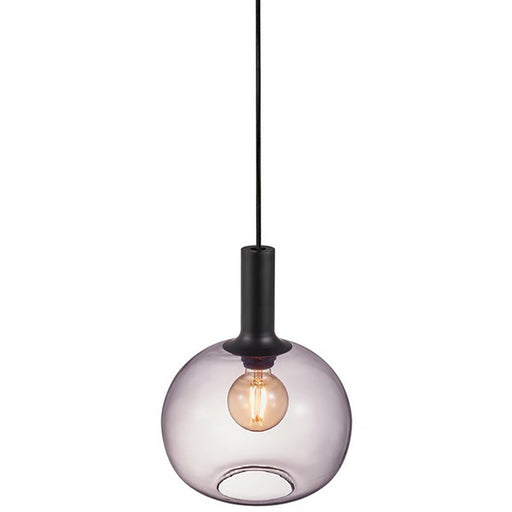 Buy Pendant Lights Australia Alton Pendant Light W250mm Black / Smoked Glass - 47313047