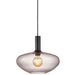 Buy Pendant Lights Australia Alton Pendant Light W350mm Black / Smoked Glass - 48973047