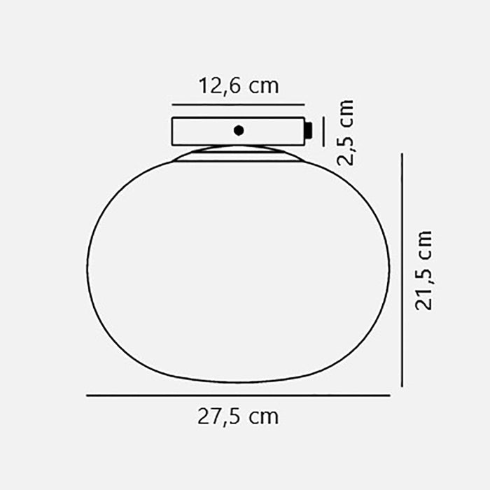 Buy Flush Mount Lights Australia Alton Flush Mount Light Black / Smoked Glass - 2010506047
